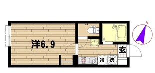 ガーランド鶴見中央の物件間取画像